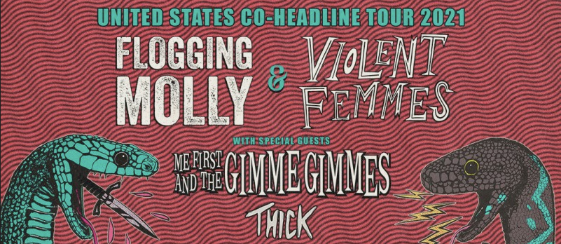 flogging molly tour 2021